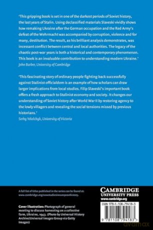 Remaking Ukraine after World War II: The Clash of Local and Central Soviet Power (New Studies in European History) - Filip Slaveski [KSIĄŻKA]