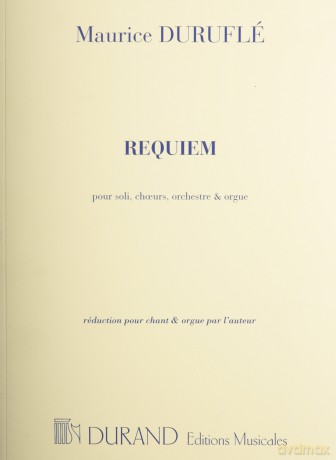 Requiem, Op. 9: Choral/Vocal Score - Maurice Durufle [KSIĄŻKA]