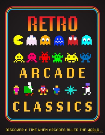 Retro Arcade Classics: Discover a Time When Arcades Ruled the World - Darran Jones [KSIĄŻKA]