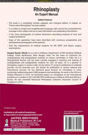 Rhinoplasty: An Expert Manual - Swapan Kumar Ghosh [KSIĄŻKA]