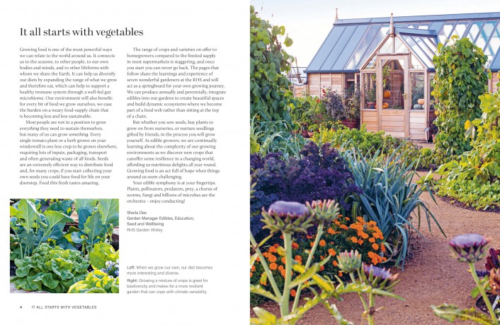 RHS Grow Your Own Veg Through the Year: 365 Days of Homegrown Vegetables & Herbs - Royal Horticultural Society [KSIĄŻKA]