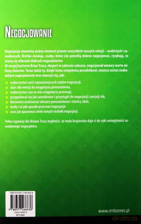 Negocjowanie [KSĄŻKA]