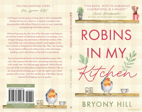 Robins in My Kitchen - Bryony Hill [KSIĄŻKA]