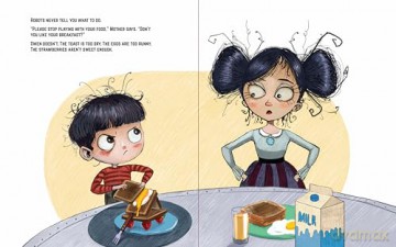 Robots Don't Make You Go to Bed: A Picture Book - Laurel Gale [KSIĄŻKA]