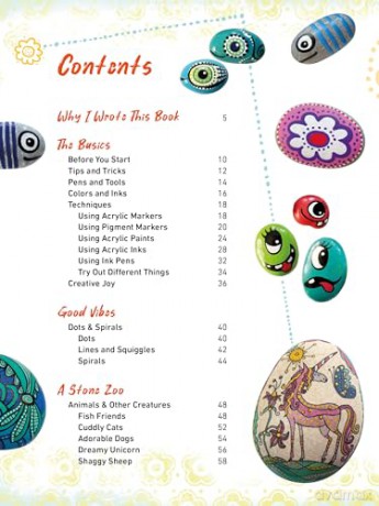 Rock Painting for Beginners: A Complete Guide to Techniques and Supplies with 50 Original Designs to Inspire You - Christine Rechl [KSIĄŻKA]