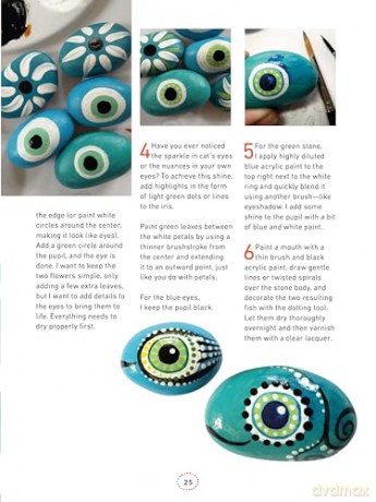 Rock Painting for Beginners: A Complete Guide to Techniques and Supplies with 50 Original Designs to Inspire You - Christine Rechl [KSIĄŻKA]