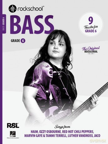 Rockschool Bass Grade 6 (2024). Includes Audio Online [KSIĄŻKA]
