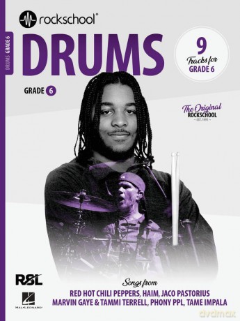 Rockschool Drums Grade 6 (2024). Includes Audio Online [KSIĄŻKA]