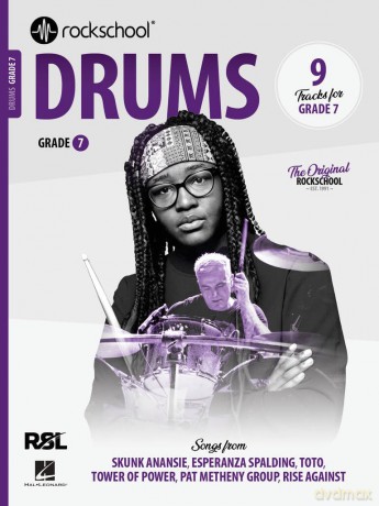 Rockschool Drums Grade 7 (2024). Includes Audio Online [KSIĄŻKA]