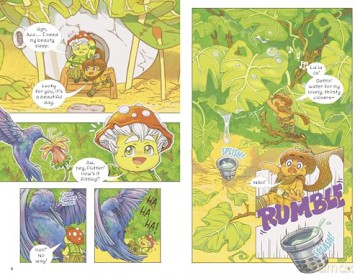 Roo and the Big Garden Redo (Tales of the Tiny Folk) - Steve Foxe [KOMIKS]
