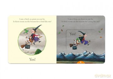 Room on the Broom: A Push, Pull and Slide Book: The perfect Halloween gift for toddlers - Julia Donaldson [KSIĄŻKA]