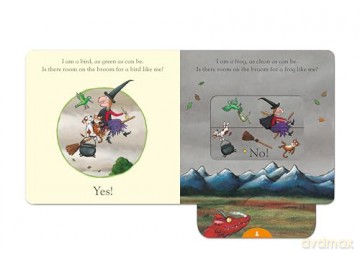 Room on the Broom: A Push, Pull and Slide Book: The perfect Halloween gift for toddlers - Julia Donaldson [KSIĄŻKA]