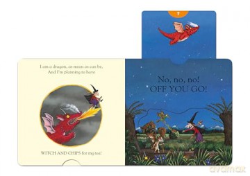 Room on the Broom: A Push, Pull and Slide Book: The perfect Halloween gift for toddlers - Julia Donaldson [KSIĄŻKA]