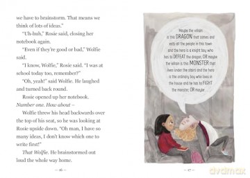 Rosie Woods in Little Red Writing Hood - Maya Myers [KSIĄŻKA]