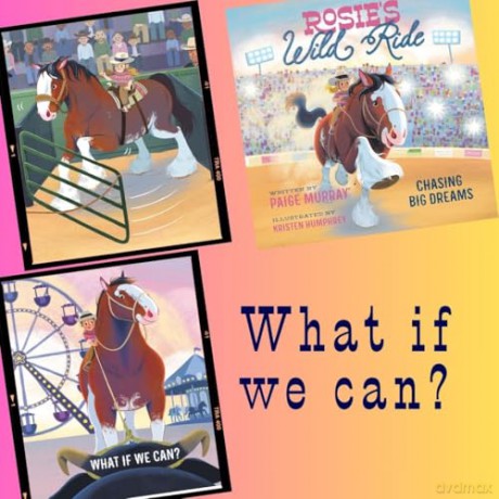 Rosie's Wild Ride: Chasing Big Rodeo Dreams - Paige Murray [KSIĄŻKA]