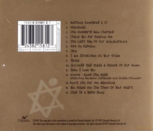 Sinead O'Connor: So Far The Best Of [CD]