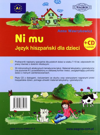 NI MU język hiszpański dla dzieci [KSĄŻKA]