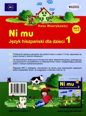 NI MU język hiszpański dla dzieci [KSĄŻKA]
