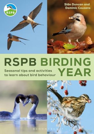 RSPB Birding Year: Seasonal tips and activities to learn about bird behaviour - Dominic Couzens [KSIĄŻKA]