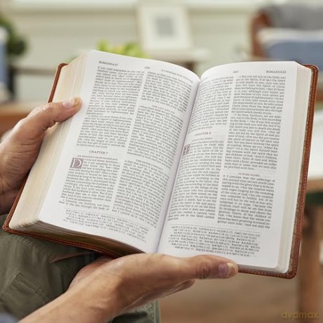 RSV Personal Size Bible with Cross References, Black Leathersoft, (Sovereign Collection) - Thomas Nelson [KSIĄŻKA]