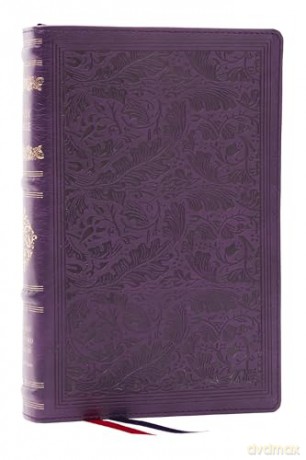 RSV Personal Size Bible with Cross References, Purple Leathersoft, (Sovereign Collection) - Thomas Nelson [KSIĄŻKA]
