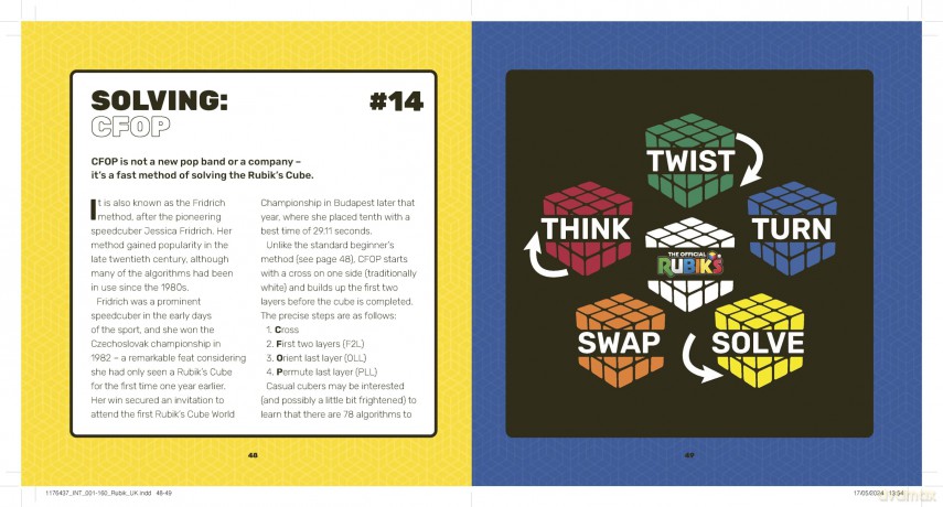 Rubik's: 50 Years of the World's Most Famous Cube - Official Rubik's [KSIĄŻKA]