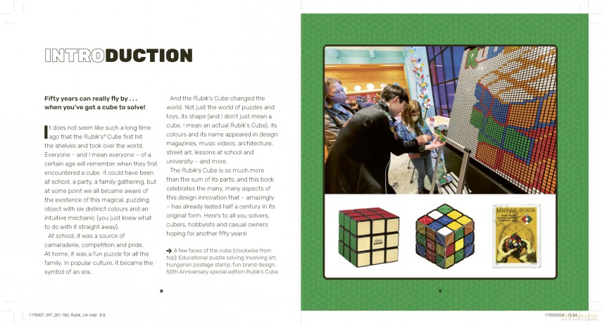 Rubik's: 50 Years of the World's Most Famous Cube - Official Rubik's [KSIĄŻKA]