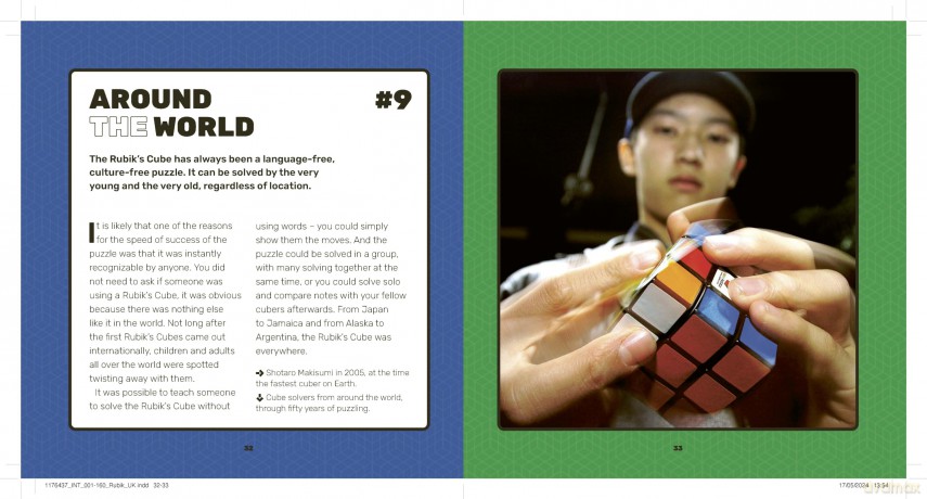 Rubik's: 50 Years of the World's Most Famous Cube - Official Rubik's [KSIĄŻKA]