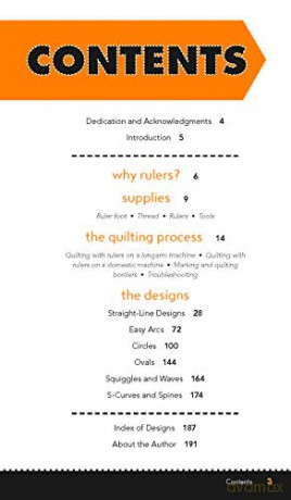 Rulerwork Quilting Idea Book: 59 Outline Designs to Fill with Free-Motion Quilting, Tips for Longarm and Domestic Machines - Amanda Murphy [KSIĄŻKA]