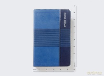 RVR60, Biblia de Estudio para Jóvenes, Leathersoft, Azul, Palabras de Jesús en Rojo, Comfort Print: Reina-Valera 1960, azul, Leathersoft, Comfort Print, palabras de Jesús en rojo - Vida [KSIĄŻKA]