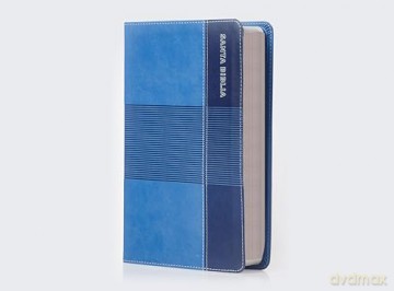 RVR60, Biblia de Estudio para Jóvenes, Leathersoft, Azul, Palabras de Jesús en Rojo, Comfort Print: Reina-Valera 1960, azul, Leathersoft, Comfort Print, palabras de Jesús en rojo - Vida [KSIĄŻKA]