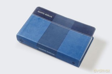 RVR60, Biblia de Estudio para Jóvenes, Leathersoft, Azul, Palabras de Jesús en Rojo, Comfort Print: Reina-Valera 1960, azul, Leathersoft, Comfort Print, palabras de Jesús en rojo - Vida [KSIĄŻKA]