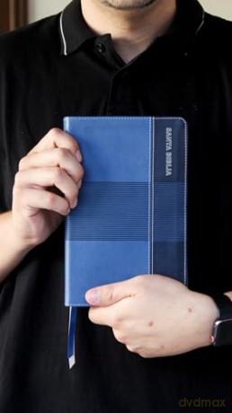 RVR60, Biblia de Estudio para Jóvenes, Leathersoft, Azul, Palabras de Jesús en Rojo, Comfort Print: Reina-Valera 1960, azul, Leathersoft, Comfort Print, palabras de Jesús en rojo - Vida [KSIĄŻKA]