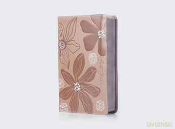 RVR60, Biblia de Estudio para Jóvenes, Leathersoft, Oro Rosa, Palabras de Jesús en Rojo, Comfort Print: Reina-Valera 1960, Estudio para jóvenes, Oro Rosa, Leathersoft, Comfort Print - Vida [KSIĄŻKA]