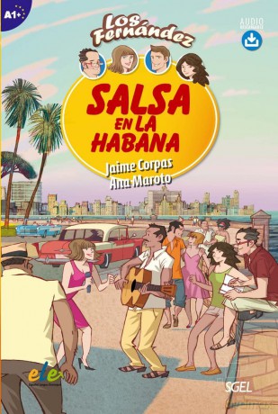 Salsa en La Habana + online audio. A1 (Los Fernandez) - Jaime Corpas [KSIĄŻKA]