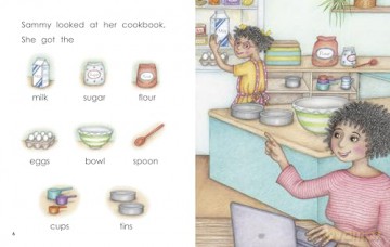 Sammy Makes a Cake (Engage Literacy Blue) - Anne Giulieri [KSIĄŻKA]