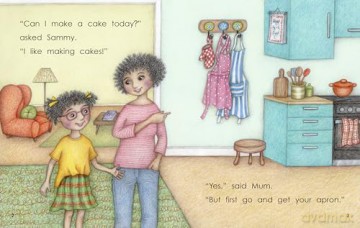 Sammy Makes a Cake (Engage Literacy Blue) - Anne Giulieri [KSIĄŻKA]