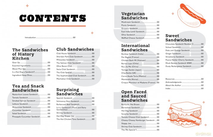 Sandwiches of History: The Cookbook: All the Best (and Most Surprising) Things People Have Put Between Slices of Bread - Barry W. Enderwick [KSIĄŻKA]