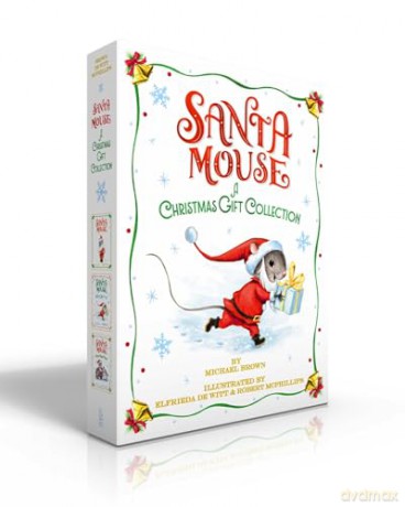 Santa Mouse A Christmas Gift Collection (Boxed Set): Santa Mouse; Santa Mouse, Where Are You; Santa Mouse Finds a Furry Friend (A Santa Mouse Book) - Michael Brown [KSIĄŻKA]