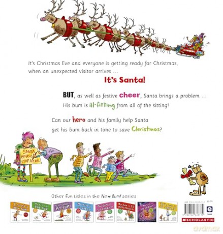 Santa Needs a New Bum! (PB) (The New Bum Series) - Dawn McMillan [KSIĄŻKA]