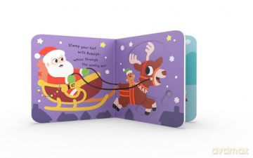 Santa's Wobbly Bottom: A fun-filled new novelty board book series with sliders to wobble, perfect for Christmas! (WOBBLY BOTTOMS) - Kit Frost [KSIĄŻKA]