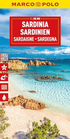 Sardinia Marco Polo Map - Marco Polo [KSIĄŻKA]
