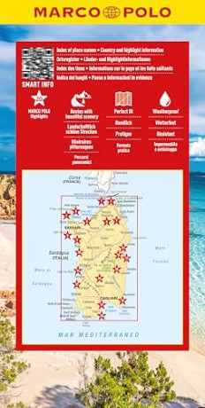 Sardinia Marco Polo Map - Marco Polo [KSIĄŻKA]