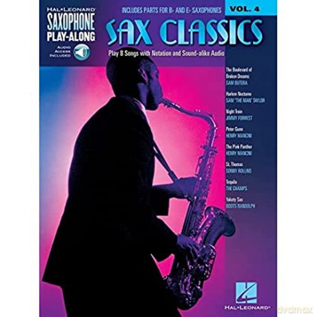 Saxophone Play-Along Volume 4: Sax Classics (Saxophone Play-Along, 4) [KSIĄŻKA]