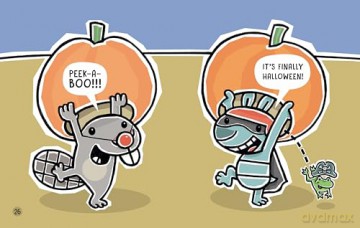 Scaredy Squirrel Scared Silly: 4 (Scaredy's Nutty Adventures) - Melanie Watt [KSIĄŻKA]