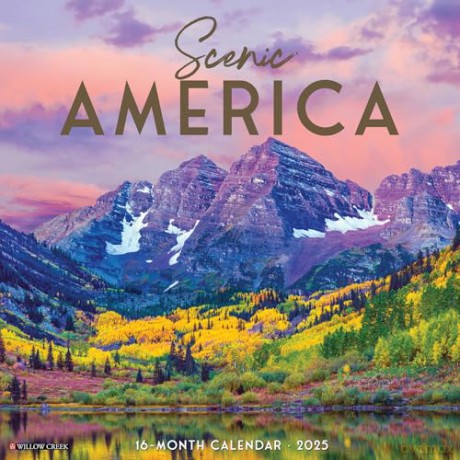 Scenic America 2025 12 X 12 Wall Calendar [KSIĄŻKA]