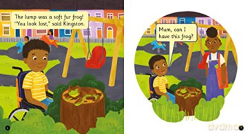 Scholastic Phonics for Little Wandle: Kingston and the Lost Frog (Set 7). Decodable phonic reader for Ages 4-6. Letters and Sounds Revised - Phase 4 (Phonics Book Bag Readers) - Catherine Baker [KSIĄŻKA]