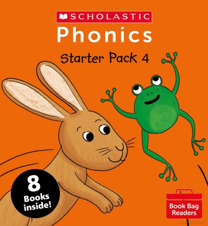 Scholastic Phonics for Little Wandle: Starter Pack 4. Decodable Phonic Books for Ages 4-6 (Phonics Book Bag Readers Fiction) - Catherine Baker [KSIĄŻKA]