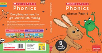 Scholastic Phonics for Little Wandle: Starter Pack 4. Decodable Phonic Books for Ages 4-6 (Phonics Book Bag Readers Fiction) - Catherine Baker [KSIĄŻKA]