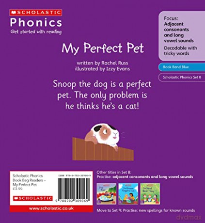 Scholastic Phonics for Little Wandle: Starter Pack 4. Decodable Phonic Books for Ages 4-6 (Phonics Book Bag Readers Fiction) - Catherine Baker [KSIĄŻKA]